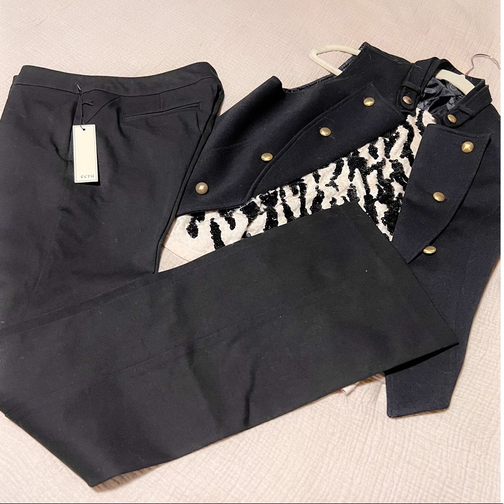 NWT ecru Clapton Pants Size 4